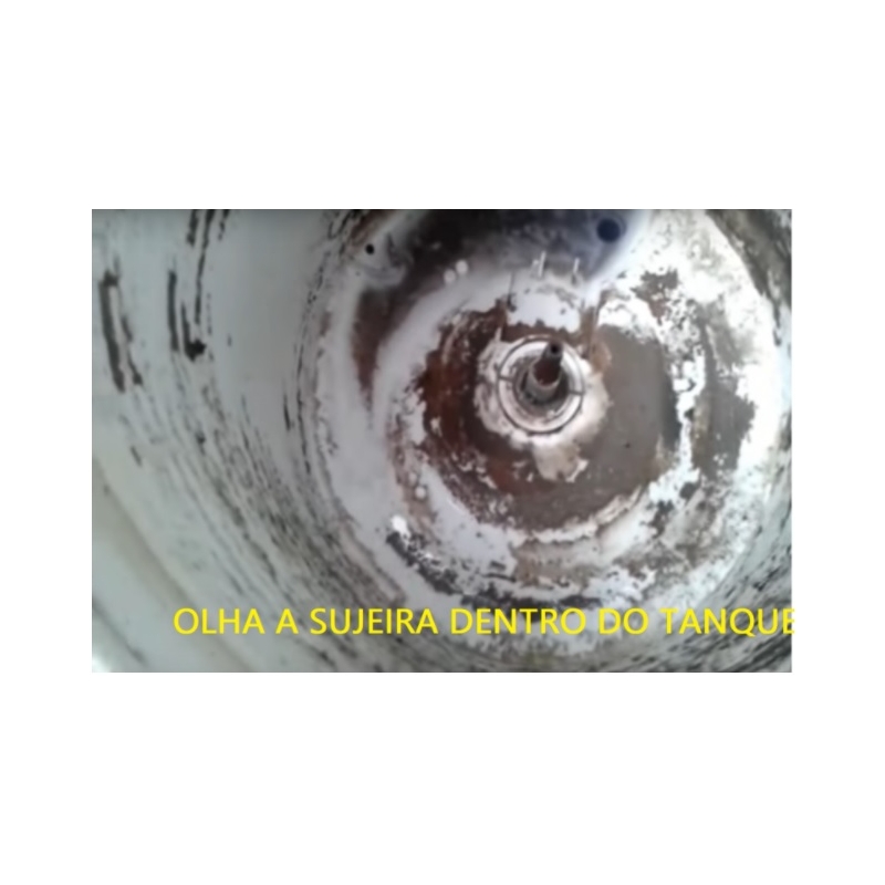 Higienização interna de lavadoras